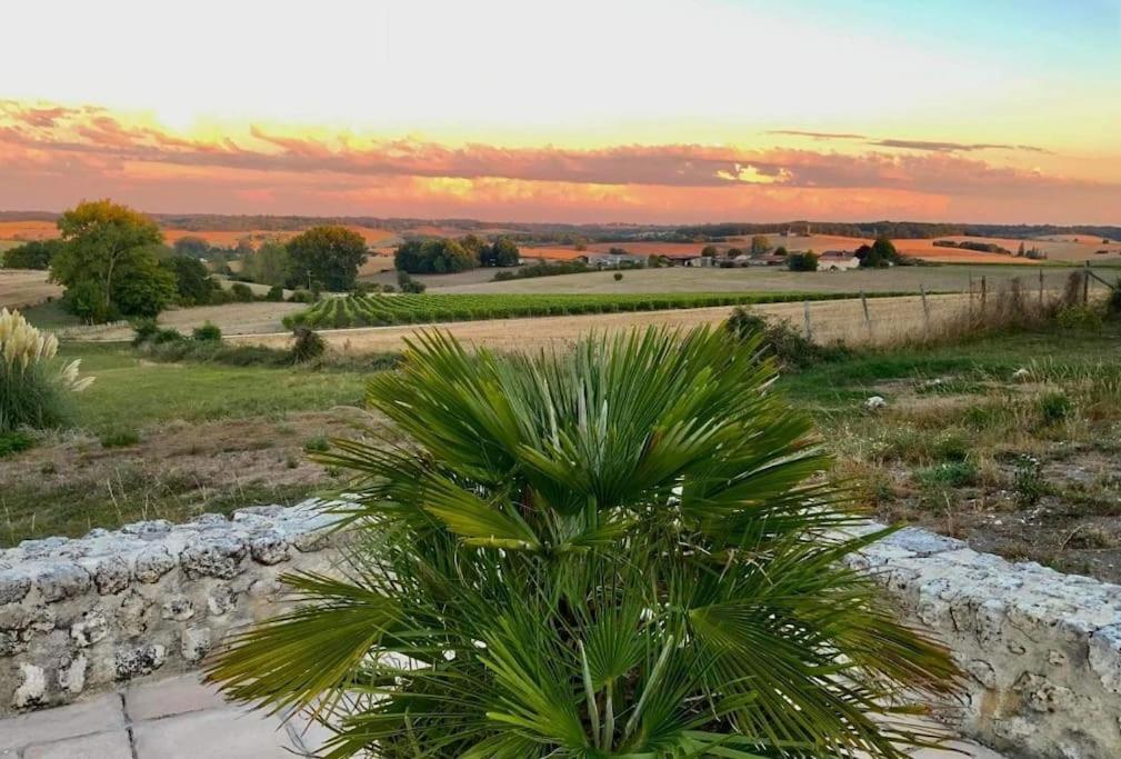 French Farmhouse Retreat With Pool & Superb Views. Blanzac  Exterior photo